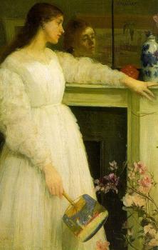 James Abbottb McNeill Whistler : The Little White Girl